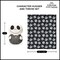 Disney The Nightmare Before Christmas Swirly Nightmare Silk Touch Throw Blanket 50X60 inches and Hugger Set, 11 Inches